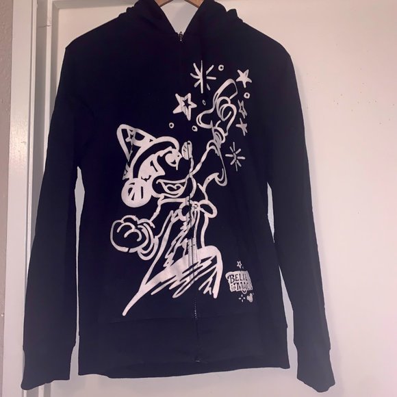 Disney Parks black Mickey Mouse Hoodie XL - Picture 1 of 6